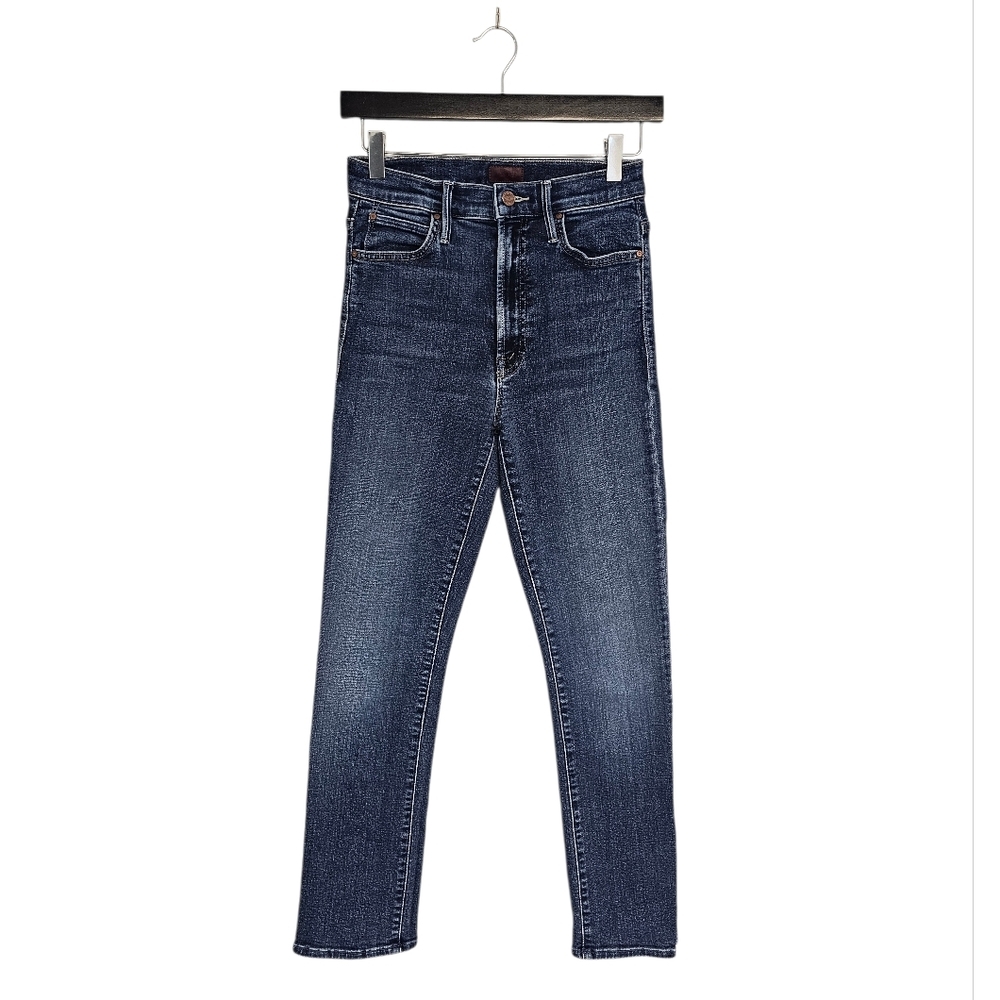 MOTHER The Swooner Rascal Ankle Skinny High Rise Blue Jeans 25 Preowned